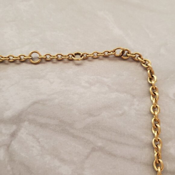 ✨ J.Crew Pink Rhinestone Crystal Cluster Stacked Statement Necklace ✨ - Picture 3 of 16